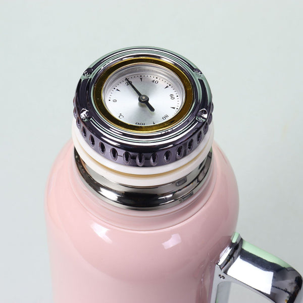 Stainless Thermos With Thermometer - 1.2L