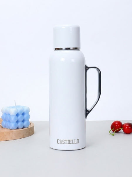 Stainless Thermos With Thermometer - 1.2L