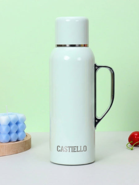 Stainless Thermos With Thermometer - 1.2L