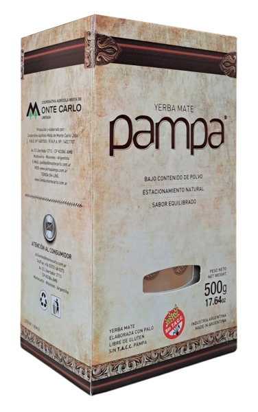 Pampa BCP loose leaf yerba mate - 500g