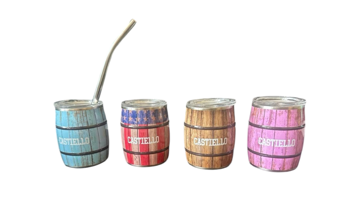 Mini stainless steel metal gourd