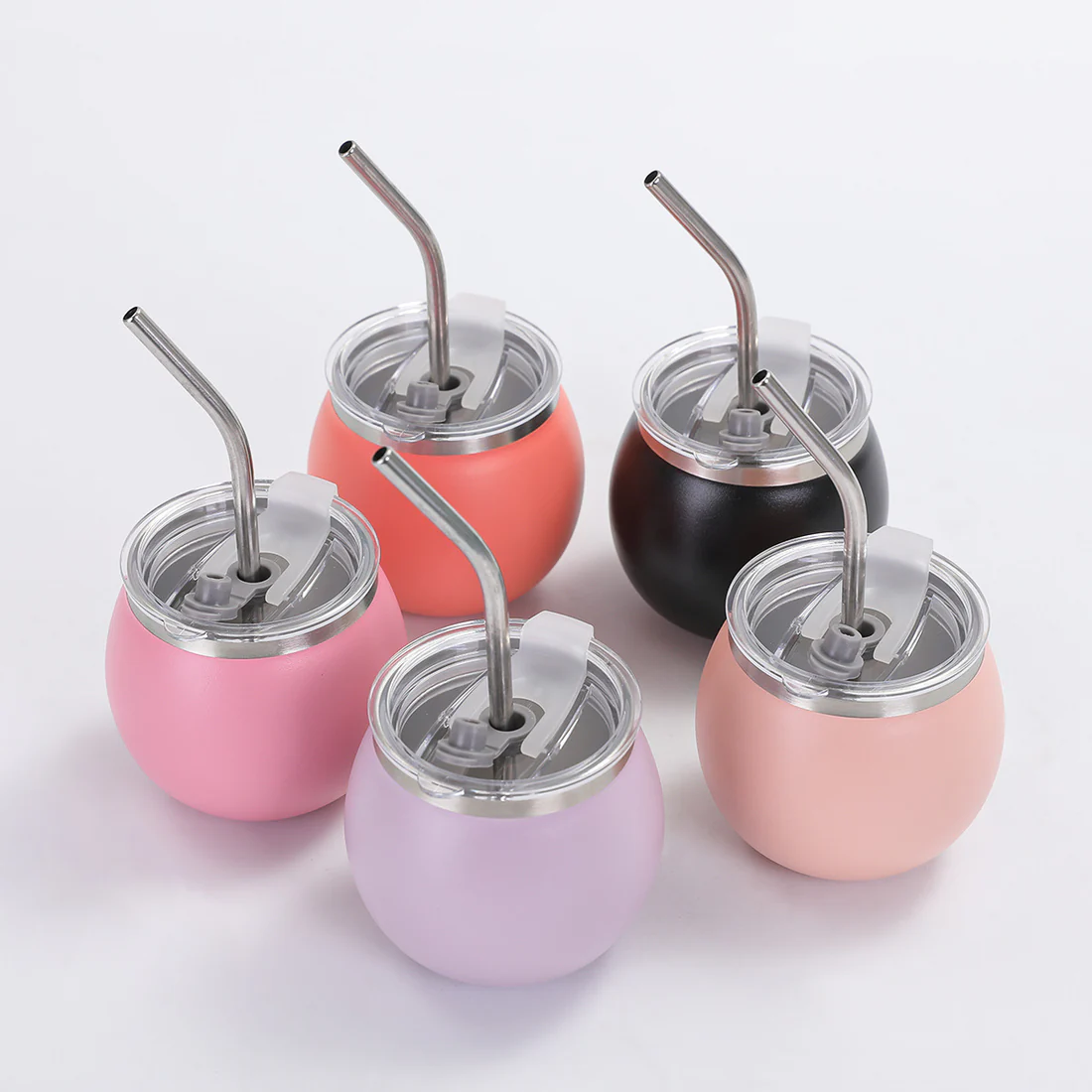 Stainless Steel 180ml Round Gourd
