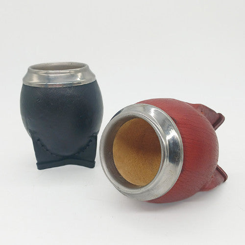 Torpedo Leather Wooden Gourd