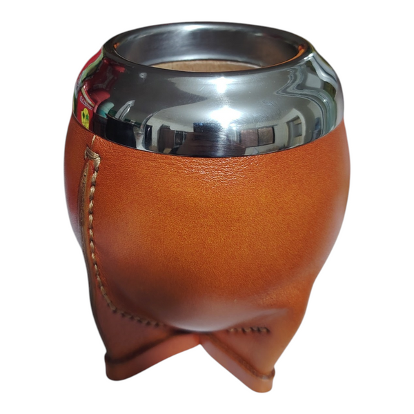 Imperial Steel Leather Gourd