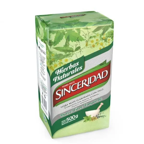 Sinceridad with Herbs Loose Leaf Yerba Mate - 500g