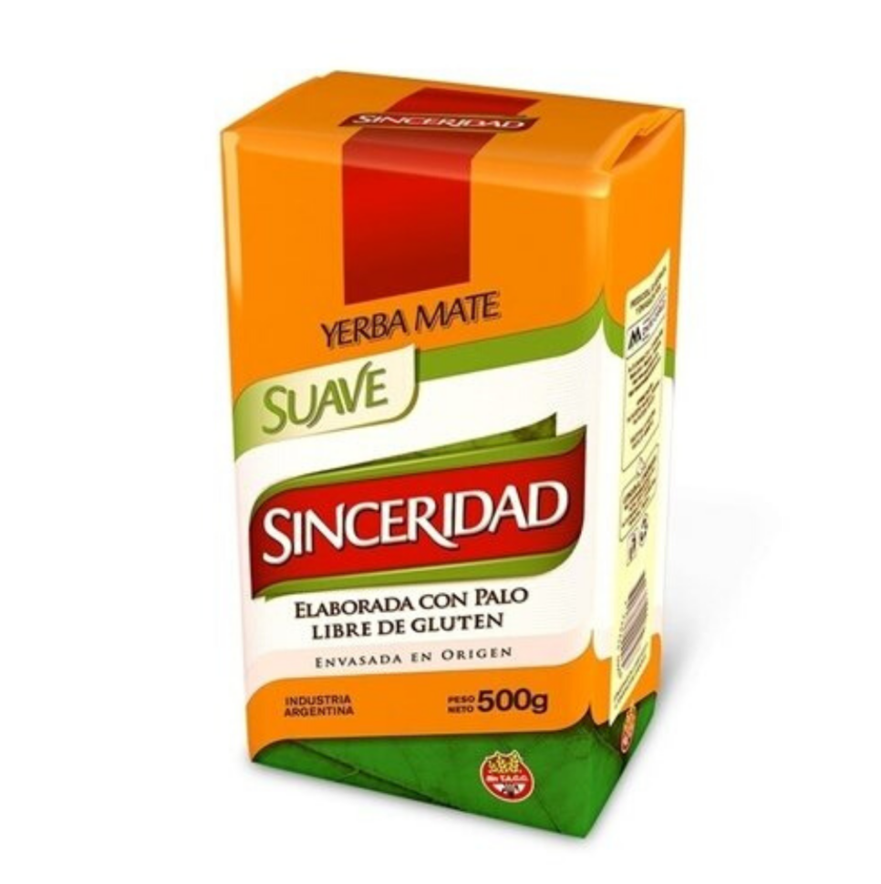 Sinceridad Suave Loose Leaf Yerba Mate - 500g